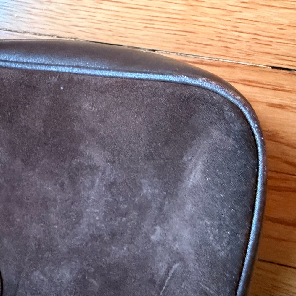 Vintage Gucci Dark Brown Chocolate Suede Shoulder Bag - Picture 9 of 10